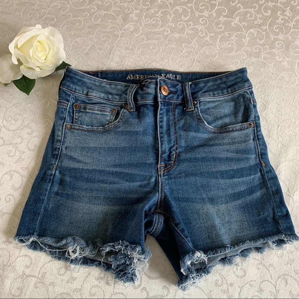 American Eagle Ne(x)t Level Stretch Hi-Rise Shorts